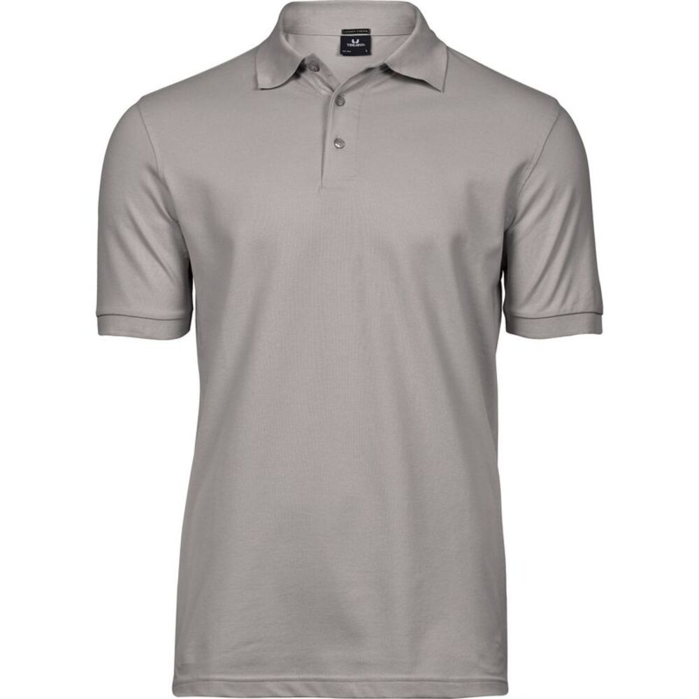 Tee Jays Mens Luxury Stretch Polo Shirt / Stone